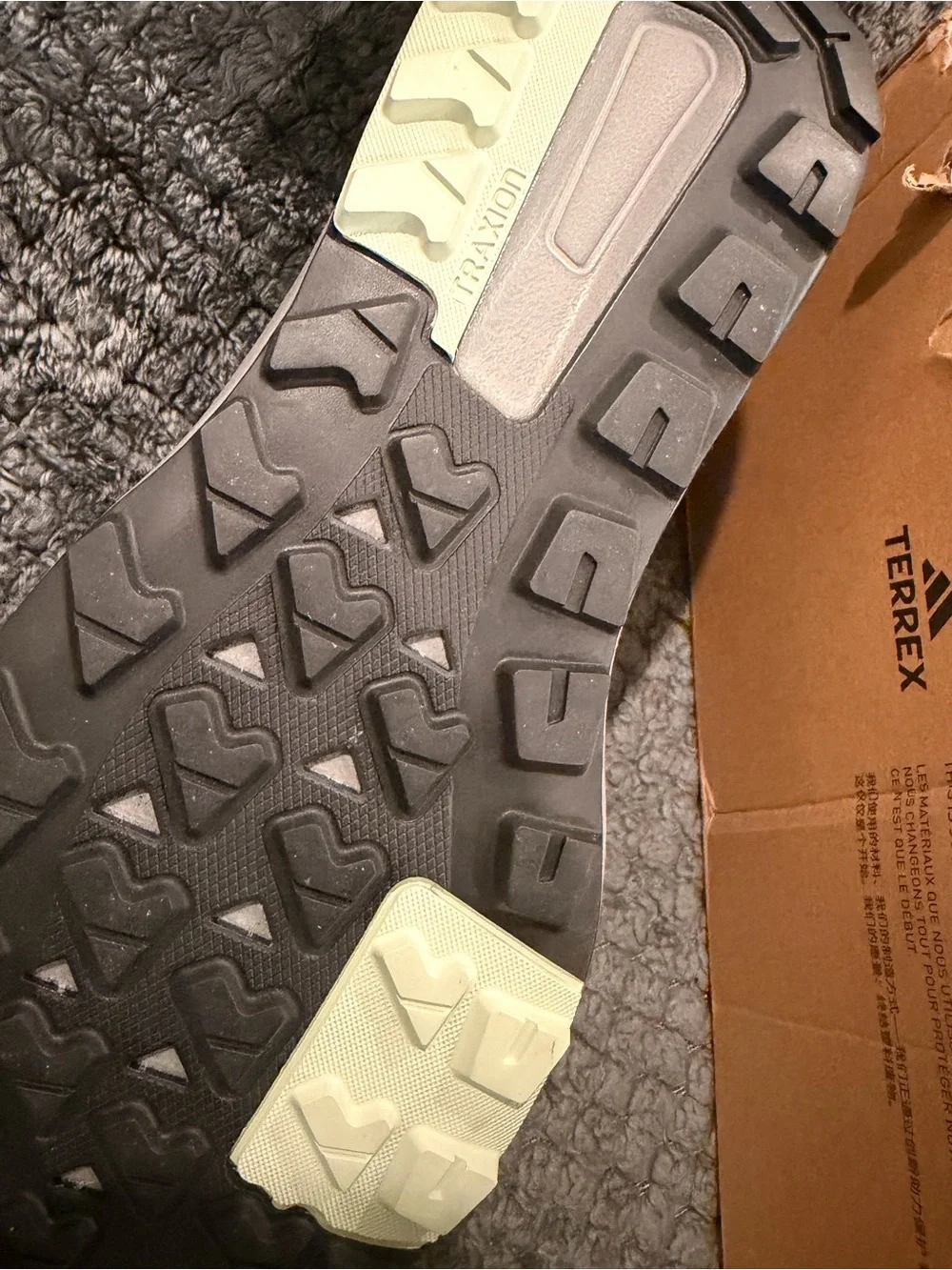 adidas Terrex Trail Sneakers - Light Gray & Sage